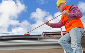 Llangoedmor soft wash roof cleaning